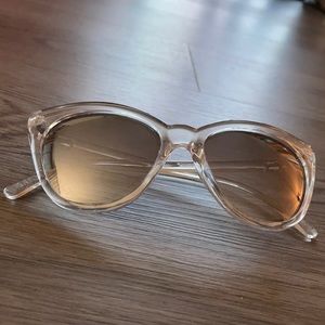 Quay Australia clear sunglasses